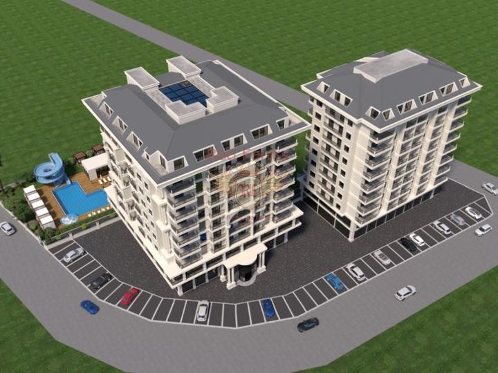 Новый люксовый проект в Махмутларе в 700 м от моря.