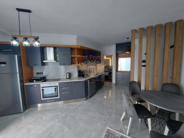 Апартаменты 1+1 Penthouse (60 м²) в 3 минутах от пляжа, Квартира в Кирения Северный Кипр
