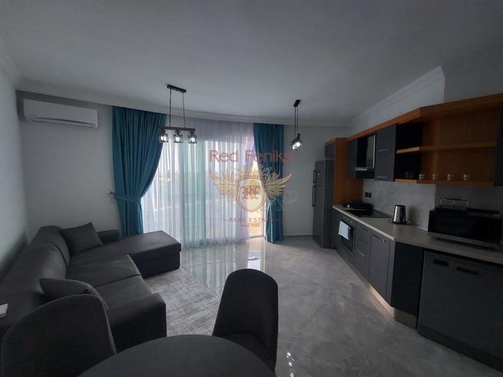 Apartment 1+1 Penthouse (60 m²) 3 minutes from the beach, sea view apartment for sale in Northen Cyprus, buy apartment in Kyrenia, house in Kyrenia buy
