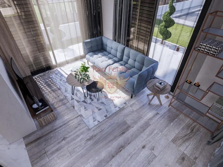 Moderne Villa 4 + 1 (250 m²) in einem neuen Komplex in Karsiyaka, Haus mit Meerblick zum Verkauf in Nordzypern, Haus in Nordzypern kaufen