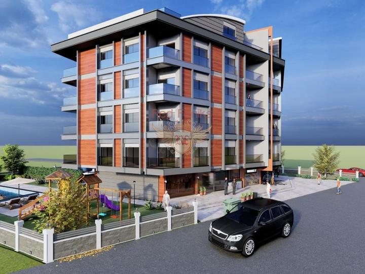 Ein neuer Wohnkomplex in Antalya auf dem Gebiet der prestigeträchtigen Gegend „Konyaalti / Persimmon“, Wohnungen zum Verkauf in Turkey, Wohnungen in Turkey Verkauf, Wohnung zum Verkauf in Antalya